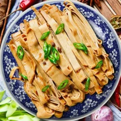 Elegance at the Table Küche & Esszimmer-Edler blau-weißer Servierteller aus Porzellan – chinesisches Geschirr für Pasta und Braten