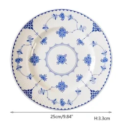 Elegance at the Table Küche & Esszimmer-Edler Keramik-Essteller – Stilvoller Steak-Salatteller