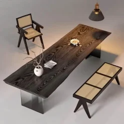 The Lounge Loft Möbel-Edouard Esstisch – Eleganter moderner Küchentisch