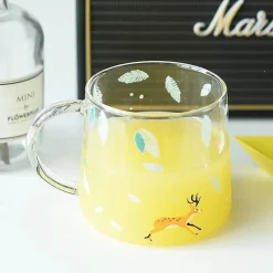 Feast u0026 Flair Küche & Esszimmer-Eichhörnchen-Kaffeetasse – 320 ml, hitzebeständig, für Tee und Bier