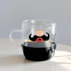 Feast u0026 Flair Küche & Esszimmer-Eichhörnchen-Kaffeetasse – 320 ml, hitzebeständig, für Tee und Bier