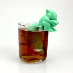 The Cozy Mug Küche & Esszimmer-Eichhörnchen-Tee-Ei – süßes Teesieb