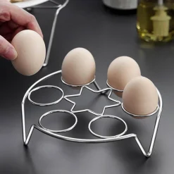 The Culinary Kit Küche & Esszimmer-Eierdämpfer-Gestell – Multifunktionale Aufbewahrungslösung zum Kochen