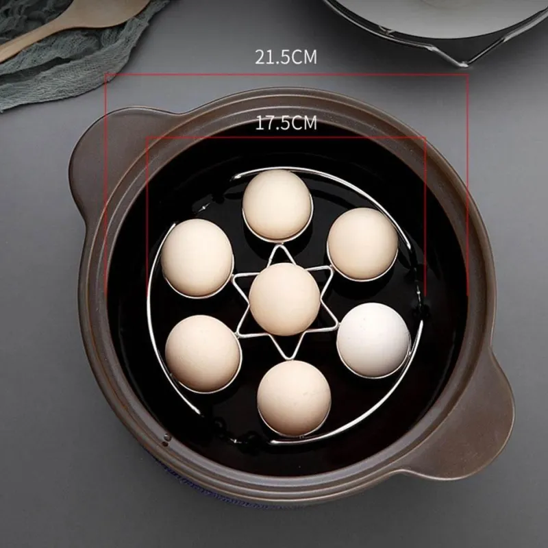 The Culinary Kit Küche & Esszimmer-Eierdämpfer-Gestell – Multifunktionale Aufbewahrungslösung zum Kochen