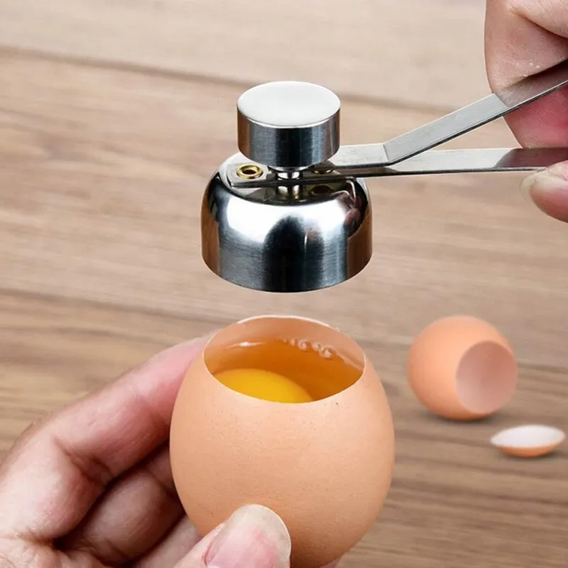 The Culinary Kit Küche & Esszimmer-Eierschalenöffner – Eierknacker-Werkzeug aus Edelstahl