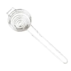 Tom Küche & Esszimmer-Eiertrenner aus Edelstahl – Backwerkzeug mit langem Griff