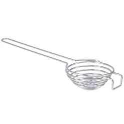 Tom Küche & Esszimmer-Eiertrenner aus Edelstahl – Backwerkzeug mit langem Griff