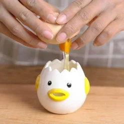 The Decor Haven Küche & Esszimmer-Eigelbtrenner mit Cartoon-Hühnchenmotiv – süßes Küchenwerkzeug