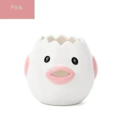 The Decor Haven Küche & Esszimmer-Eigelbtrenner mit Cartoon-Hühnchenmotiv – süßes Küchenwerkzeug