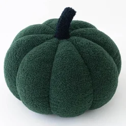 Cozy Cushions Bettzeug-Einfarbiges Kürbiskissen - Dekoratives Herbstkissen