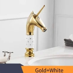 The Culinary Kit Küche & Esszimmer-Einhorn-Badezimmerarmatur – Kreative Einzelwaschbeckenarmatur