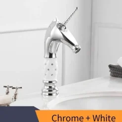 The Culinary Kit Küche & Esszimmer-Einhorn-Badezimmerarmatur – Kreative Einzelwaschbeckenarmatur