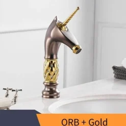 The Culinary Kit Küche & Esszimmer-Einhorn-Badezimmerarmatur – Kreative Einzelwaschbeckenarmatur