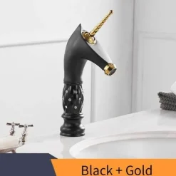 The Culinary Kit Küche & Esszimmer-Einhorn-Badezimmerarmatur – Kreative Einzelwaschbeckenarmatur