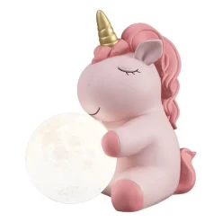 Bright Accents Beleuchtung-Einhorn-Nachtlicht - Dekorative Lampe fürs Kinderzimmer