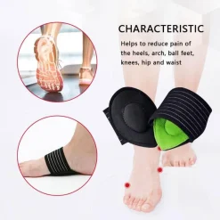 The Relaxation Nook Massageprodukte|Fitness-Gadgets-Einlegesohlen zur Unterstützung des Fußgewölbes – bequeme Gehhilfe