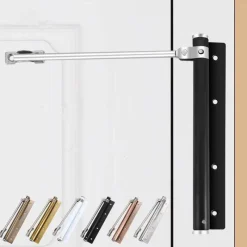 Comfort u0026 Style Gadgets Für Zuhause-Einstellbarer automatischer Türschließer mit Feder – einfach zu installierender Türmechanismus
