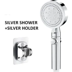 Tranquil Waters Badezimmer-Einstellbarer Hochdruck-Duschkopf – Multi-Mode-Sprüheinstellungen