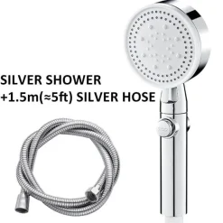 Tranquil Waters Badezimmer-Einstellbarer Hochdruck-Duschkopf – Multi-Mode-Sprüheinstellungen