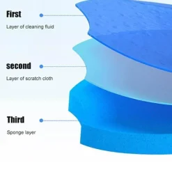 The Blissful Bath Badezimmer-Einweg-Badezimmerreinigungsbürste - Haushaltsreinigungswerkzeug