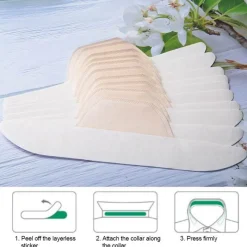 Damen Everly u0026 Lace Herrenbekleidung|Damenbekleidung-Einweg-Schweißpads für Hemdkragen – Schutz vor Schmutz und Schweiß