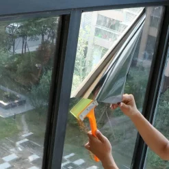 Comfort u0026 Style Gadgets Für Zuhause-Einwegspiegelfolie – Sichtschutzfolie für Fenster mit UV-Schutz tagsüber