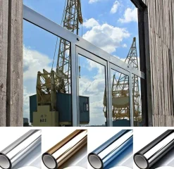 Comfort u0026 Style Gadgets Für Zuhause-Einwegspiegelfolie – Sichtschutzfolie für Fenster mit UV-Schutz tagsüber