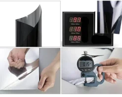 Comfort u0026 Style Gadgets Für Zuhause-Einwegspiegelfolie – Sichtschutzfolie für Fenster mit UV-Schutz tagsüber