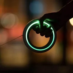 Decor Haustierzubehör-Einziehbare, wiederaufladbare LED-Hundeleine – beleuchtete Haustierleine