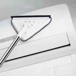 The Blissful Bath Badezimmer-Einziehbarer Fenstermopp – Multifunktionaler Glasreiniger