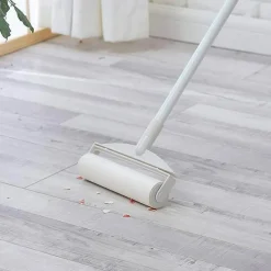 Comfort u0026 Style Reinigungswerkzeuge Für Haustiere-Einziehbarer Fusselroller – Tragbarer Haarentferner-Kleberoller