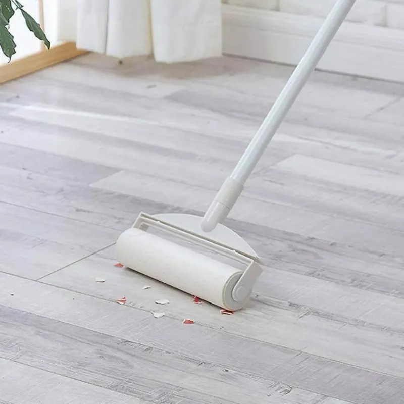 Comfort u0026 Style Reinigungswerkzeuge Für Haustiere-Einziehbarer Fusselroller – Tragbarer Haarentferner-Kleberoller