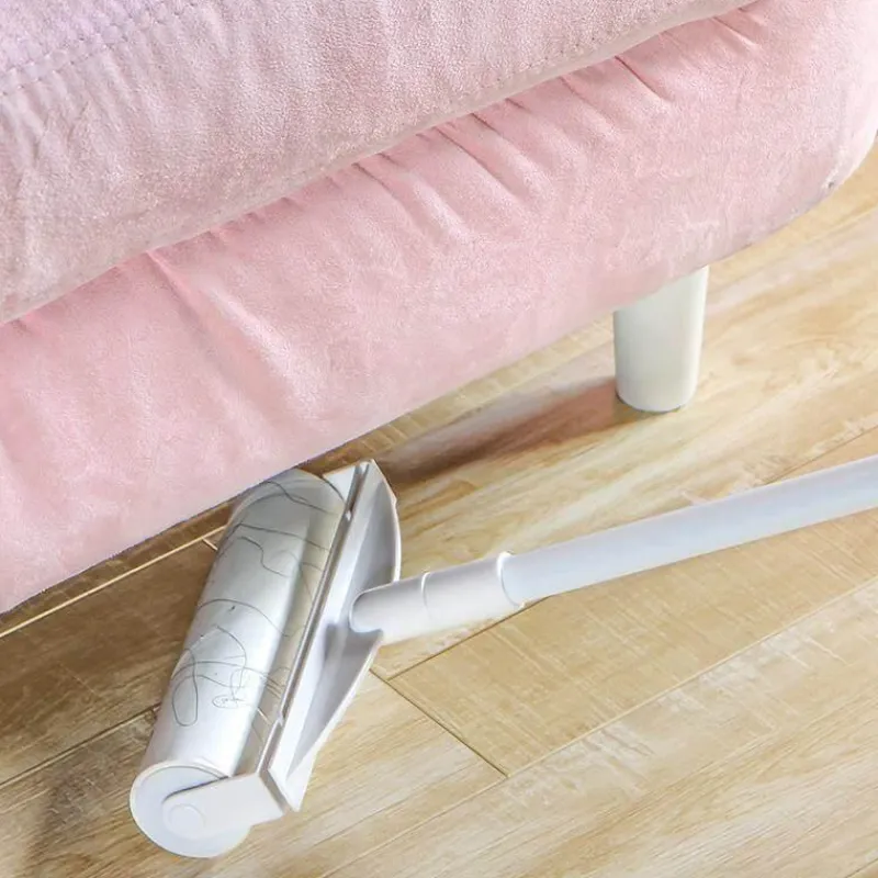 Comfort u0026 Style Reinigungswerkzeuge Für Haustiere-Einziehbarer Fusselroller – Tragbarer Haarentferner-Kleberoller