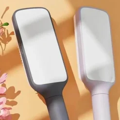 PureGlow Männerpflege|Frauenpflege-Einziehbarer Luftkissenkamm – Frizz-freies Haar-Tool