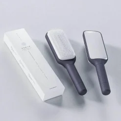 PureGlow Männerpflege|Frauenpflege-Einziehbarer Luftkissenkamm – Frizz-freies Haar-Tool