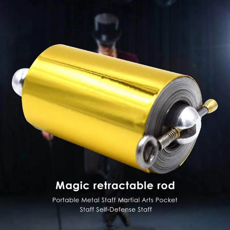 The Relaxation Nook Fitness-Gadgets|Gesundheits- Und Entspannungstools-Einziehbarer Selbstverteidigungsstab – Tragbares persönliches Sicherheitswerkzeug