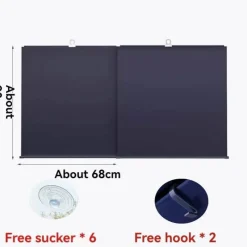 Wild u0026 Free Gear Autozubehör|Automobilindustrie-Einziehbarer Sonnenschutz fürs Auto – UV-Schutz für die Windschutzscheibe