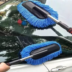 Wild u0026 Free Gear Autopflege|Autozubehör-Einziehbares Autowachsbürstenset – Universelle Autopflegewerkzeuge