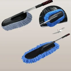 Wild u0026 Free Gear Autopflege|Autozubehör-Einziehbares Autowachsbürstenset – Universelle Autopflegewerkzeuge