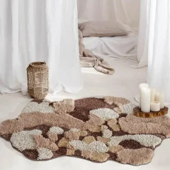 Warm Weaves Boden & Teppiche-Einzigartiger unregelmäßiger Flächenteppich - Dekorativer Akzentteppich