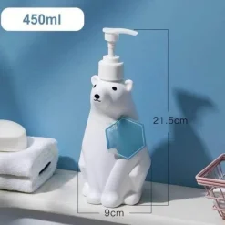 The Blissful Bath Badezimmer-Eisbär Seifenspender - Süßes Badezimmer Accessoire