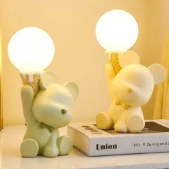 Bright Accents Beleuchtung-Eisbär-Nachtlicht – Süßes Kinderzimmerdekor für Kinder