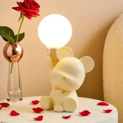 Bright Accents Beleuchtung-Eisbär-Nachtlicht – Süßes Kinderzimmerdekor für Kinder