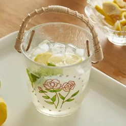 Decor Küche & Esszimmer-Eiskübel aus Bambus – Stilvoller tragbarer Getränkekühler