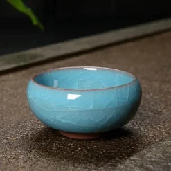 Plates u0026 More Küche & Esszimmer-Eisknackende Keramik-Teetasse – süße Kung-Fu-Espressotasse