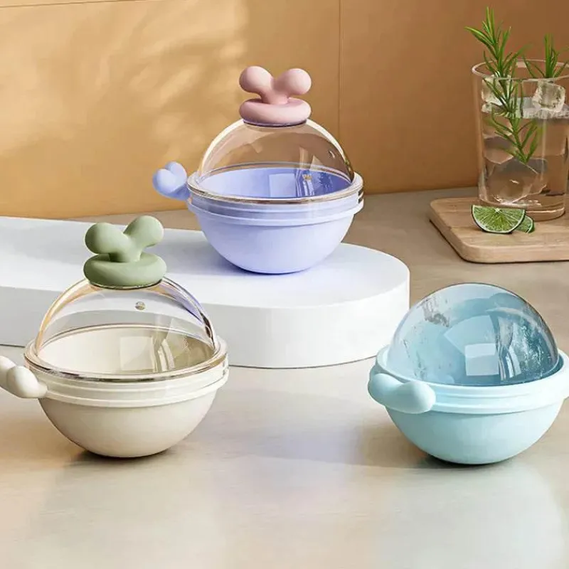 The Culinary Kit Küche & Esszimmer-Eiskugelformer aus Silikon mit Delfinmotiv – lustige Eiskugelform