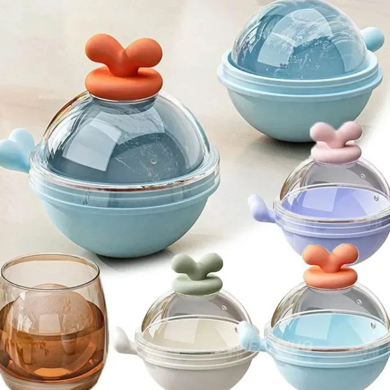 The Culinary Kit Küche & Esszimmer-Eiskugelformer aus Silikon mit Delfinmotiv – lustige Eiskugelform