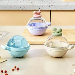 The Culinary Kit Küche & Esszimmer-Eiskugelformer aus Silikon mit Delfinmotiv – lustige Eiskugelform