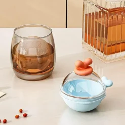 The Culinary Kit Küche & Esszimmer-Eiskugelformer aus Silikon mit Delfinmotiv – lustige Eiskugelform