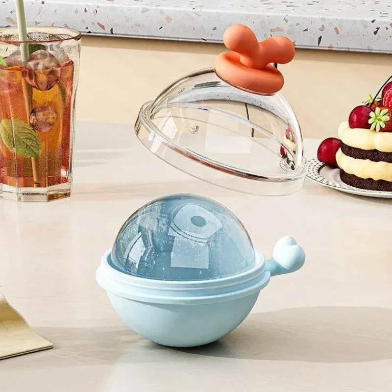 The Culinary Kit Küche & Esszimmer-Eiskugelformer aus Silikon mit Delfinmotiv – lustige Eiskugelform